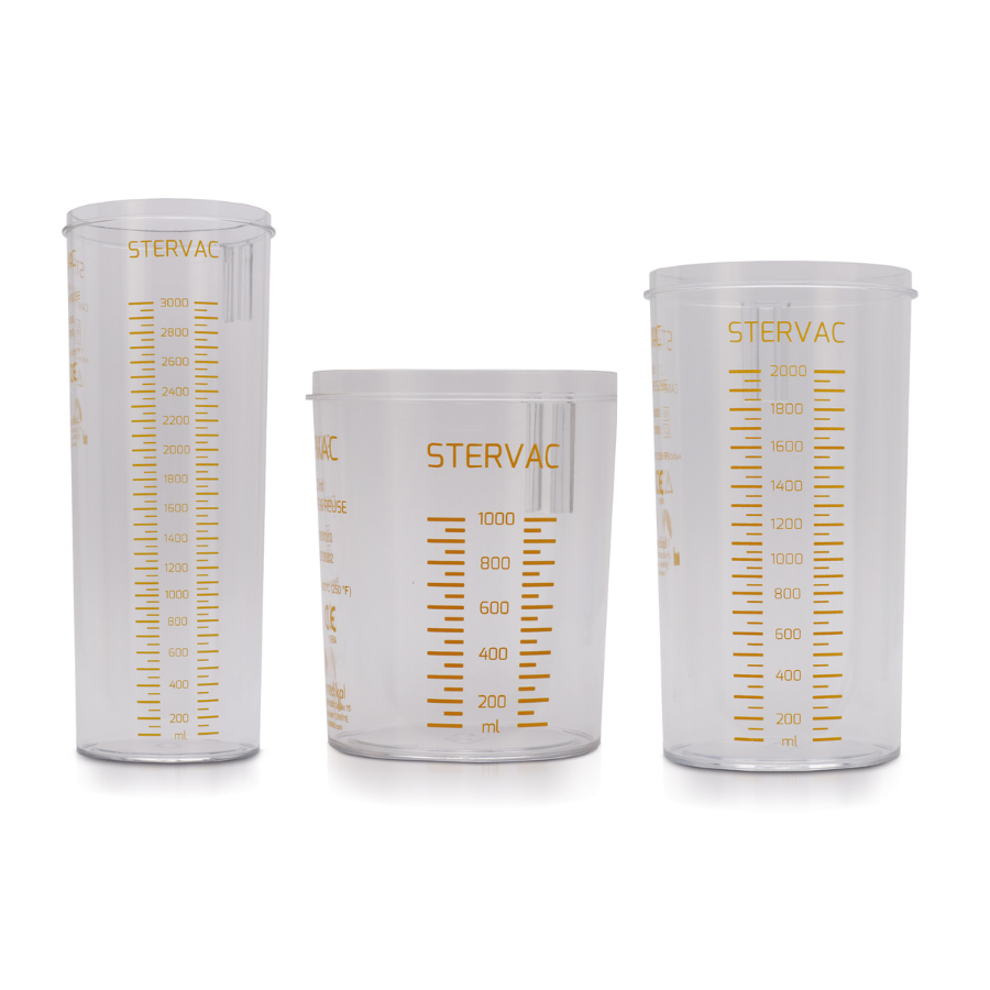 Reusable Suction Canisters