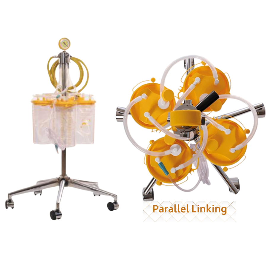 STERVAC Mobile Aspiration Trolley