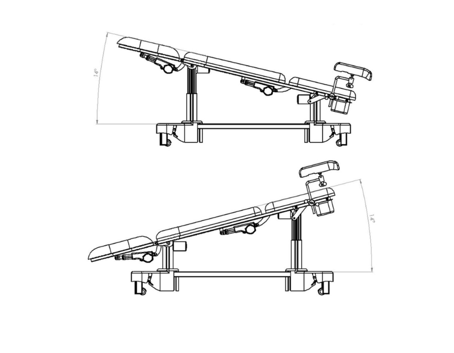 Bilister table – upholstery detail